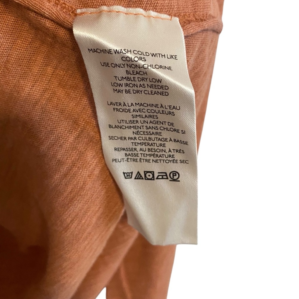 We The Free Elevated Basic Kimmi Long Sleeve Boat Neck Tee in Burnt Sienna - Picture 7 of 8